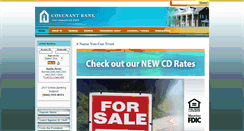 Desktop Screenshot of covenantbank.com